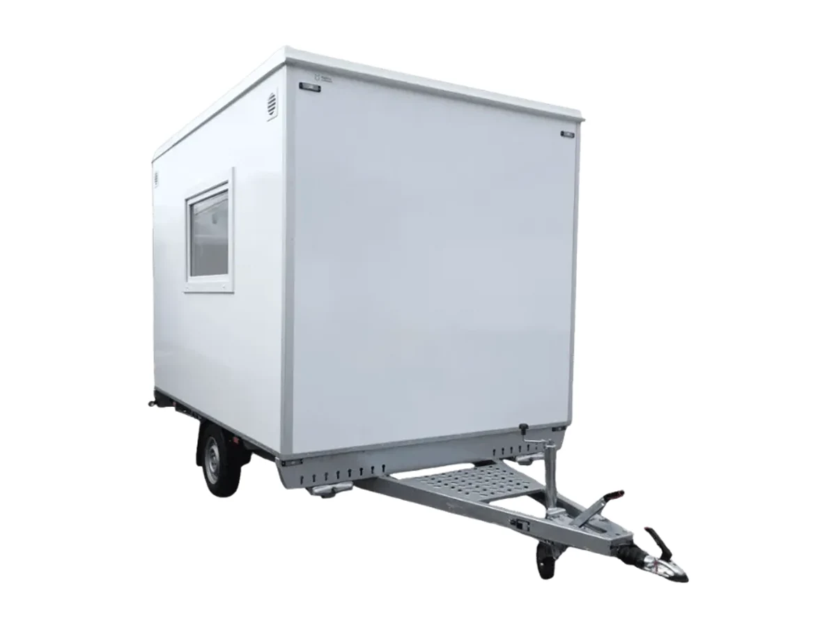 Mobiele woonunit Crew trailer 320