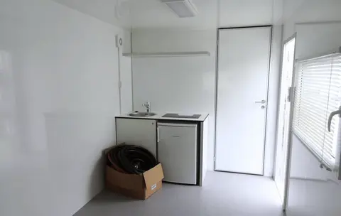 Crew trailer 570, keuken