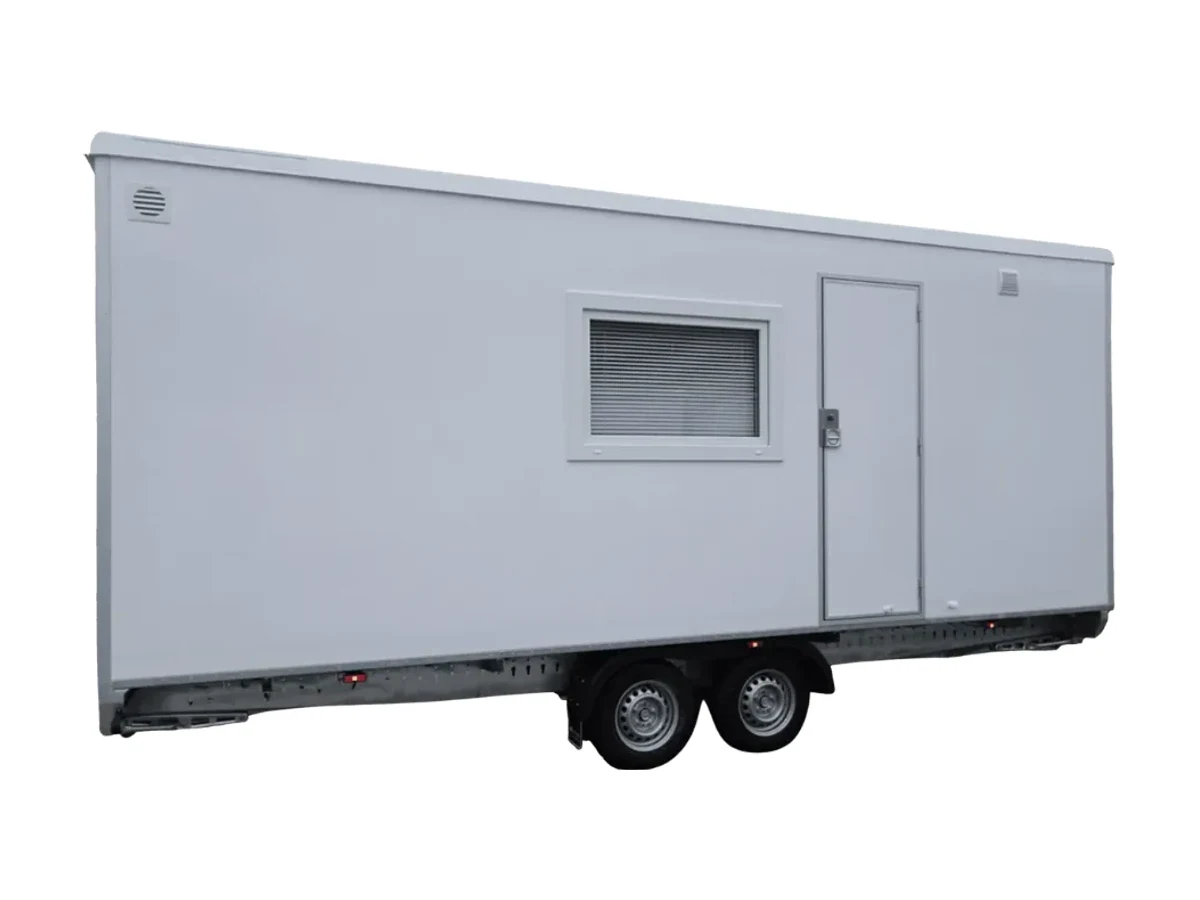 Mobiele woonunit Crew trailer 570