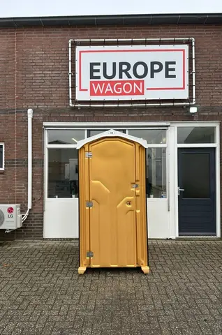 Focus goud, cabine voor een bedrijfspand