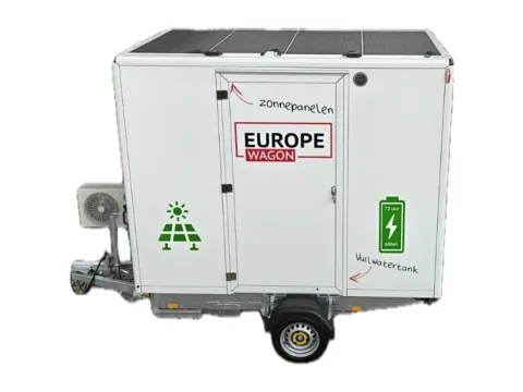 Vacuüm toiletwagen Global GL2800 Solar