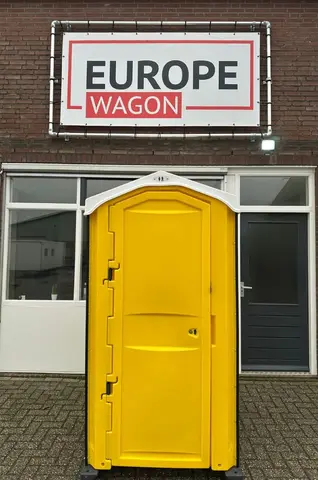 MTM geel, cabine voor een bedrijfspand
