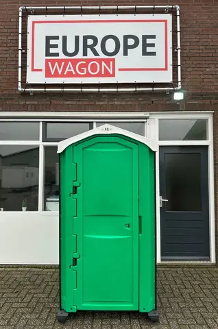 MTM lichtgroen, cabine voor een bedrijfspand