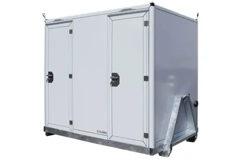 GM C2700 Fresh, witte container met gesloten deuren
