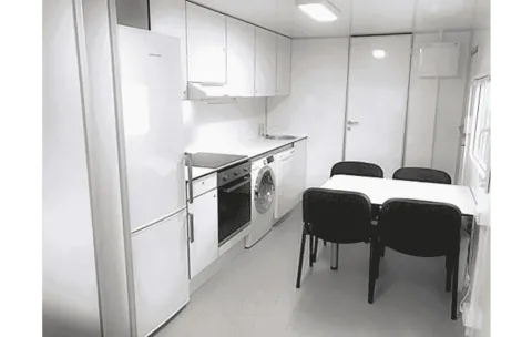 Mobiele woonunit 660, keuken