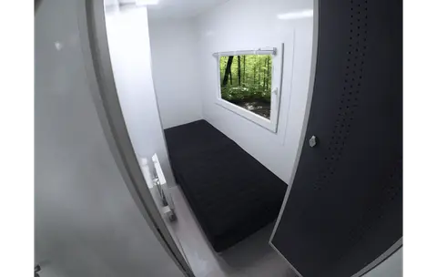 Mobiele woonunit 730 3A, eenpersoonsslaapkamer