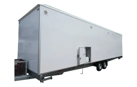 Mobiele woonunit 900 3A, achterkant