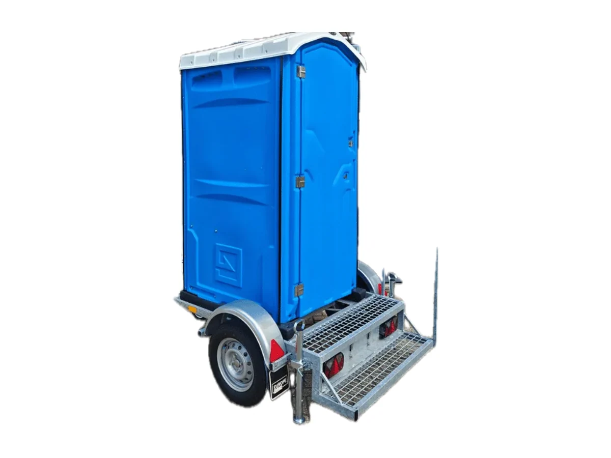 Toiletaanhanger met MTM-cabine