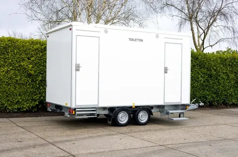 Vacuüm toiletwagen DL212, deuren dicht