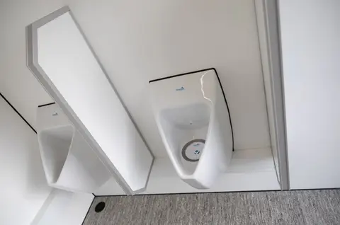 Vacuüm toiletwagen DL212, urinoirs